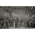 thumbnail image 2 of Posterazzi Tennis Court Oath At Jeu De Paume, 20th June 1789 Engraved by Pannemaker-Ligny After De La Charlerie From Histoire De La Revolution Francaise by Louis Blanc Poster Print, 19 x 12, 2 of 4