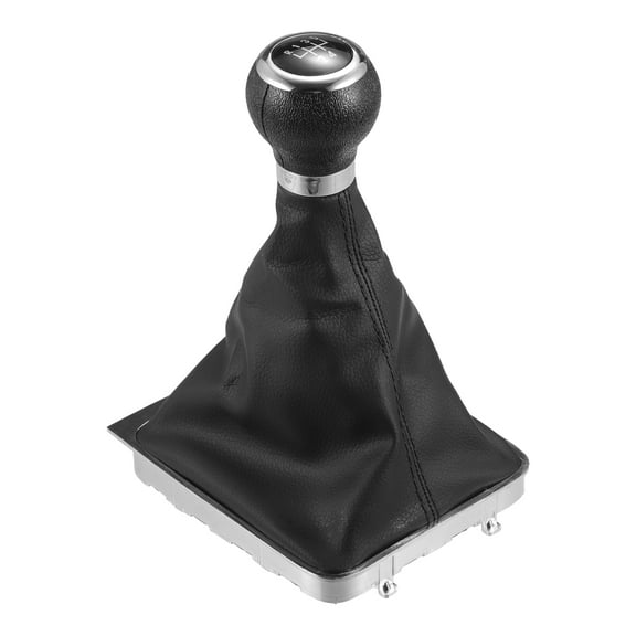 5 Speed Manual Gear Shift Knob with Cover - Stick Shifter Knob - for VW Passat B6 06-10 Plastic 1 Pc