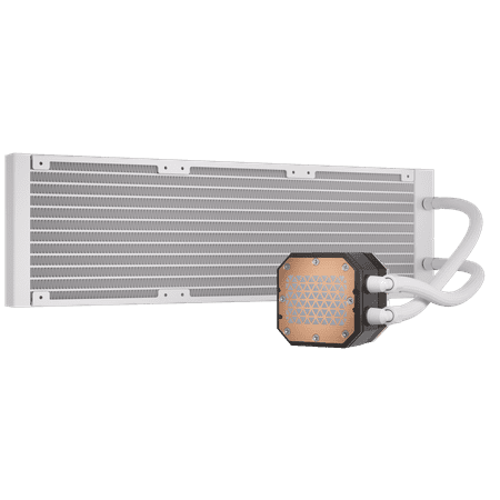 CORSAIR - iCUE H150i ELITE CAPELLIX XT Liquid CPU Cooler with RGB Lighting - White