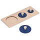 thumbnail image 4 of Wooden Sorting Stacking Toys Hardwood Geometric Puzzle Montessori Wooden Puzzle for Early Education, 4 of 8