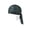 Dark Green #7, variant on 1Pack Paisley Cooling Headscarf Cap Set Bandana Beanie, Breathable, Adjustable Straps (Black)