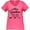 Hot Pink, variant on Inktastic 1st Time Grandma Announcement Women's Plus Size V-Neck T-Shirt