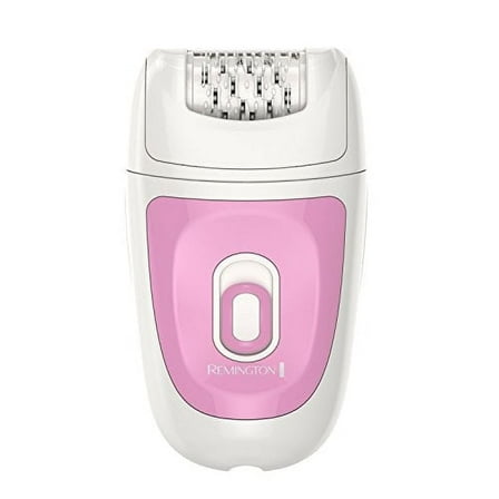 Remington Smooth & Silky Total Coverage Epilator, Electric Tweezing System, Pink
