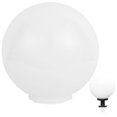 thumbnail image 1 of BRIGHTFUFU Sphere Lampshade Acrylic White Waterproof 1Set for Bedroom Lighting, 1 of 7