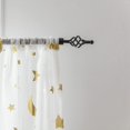 thumbnail image 3 of BEMS-2 x 1*1,3 m cortinas de tul con estampado de estrellas y lunas para dormitorio,, 3 of 5
