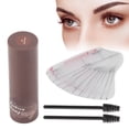 thumbnail image 4 of Eyebrow  Stencil Kit, Quick Reuseable Simple Operation Eyebrow Shaper Stamping Set Long Lasting  For Makeup, 4 of 8