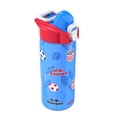 thumbnail image 2 of Zak Designs US Soccer 25oz Durable Plastic Jubilation Water Bottle with Handle, Blue, 2 of 7