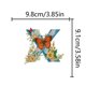 thumbnail image 4 of (GJ148) DIY Punto Diamante Llavero Letra Diamante en Forma Especial (diamante Doble Cara), 4 of 9