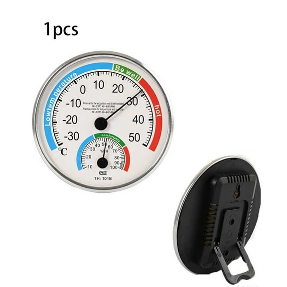 Thermometer hygrometer thermo analogue humidity room climate control inside
