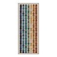 thumbnail image 5 of GENIMO 2' x 6' Runner Rug, Machine Washable Non Slip Low Pile Hallway Runner Rug for Kitchen Laundry Room, Soft Minimalist, Muted Multicolor, 5 of 6