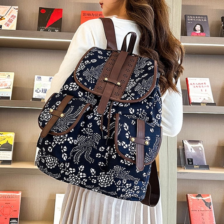 Fashion Backpack Purse for Women, Small Checkered Travel  display picture 1