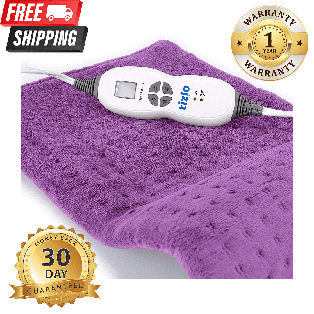 Heating Pad For Pain Relief King Size Ultra 6 Heat Settings Washable