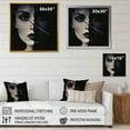 thumbnail image 4 of Designart "Collage Of Geometric Black And White Woman" Fashion Woman Wall Decor, 4 of 7