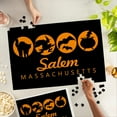 thumbnail image 4 of Lantern Press 1000 Piece Jigsaw Puzzle, Salem, Massachusetts, Halloween Quad, 4 of 5