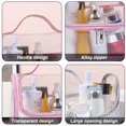 thumbnail image 3 of Sac à Cosmétiques transparent en Pvc, Main dans la Main avec un simple Sac de Rangement Étanche., 3 of 5