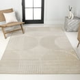 thumbnail image 4 of JONATHAN Y SCANDINAVIAN 4 x 6 Area Rug, Nordby Geometric Arch Striped - Beige/Cream, SCN104E-4, 4 of 10