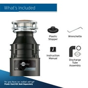 InSinkErator Badger 5, 1/2 HP Continuous Feed Kitchen Garbage Disposal, Badger Series