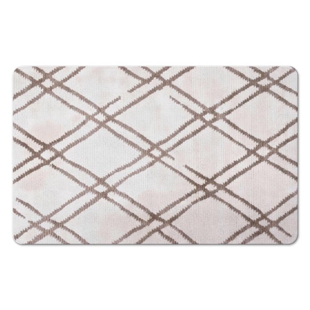 Premium 20x32 in Bath Rug Runner - Non-Slip, Tribal Style. Soft Luxury Microfiber Bath Mat, Machine-Washable. Ideal for Tub & Shower. Adds a Sophisticated Touch to Your Bathroom Décor