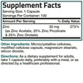 thumbnail image 6 of Bronson Zinc Triple Play 30 mg - Triple The Coverage Zinc Acetate, Picolinate & Orotate, 100 Vegetarian Capsules, 6 of 7