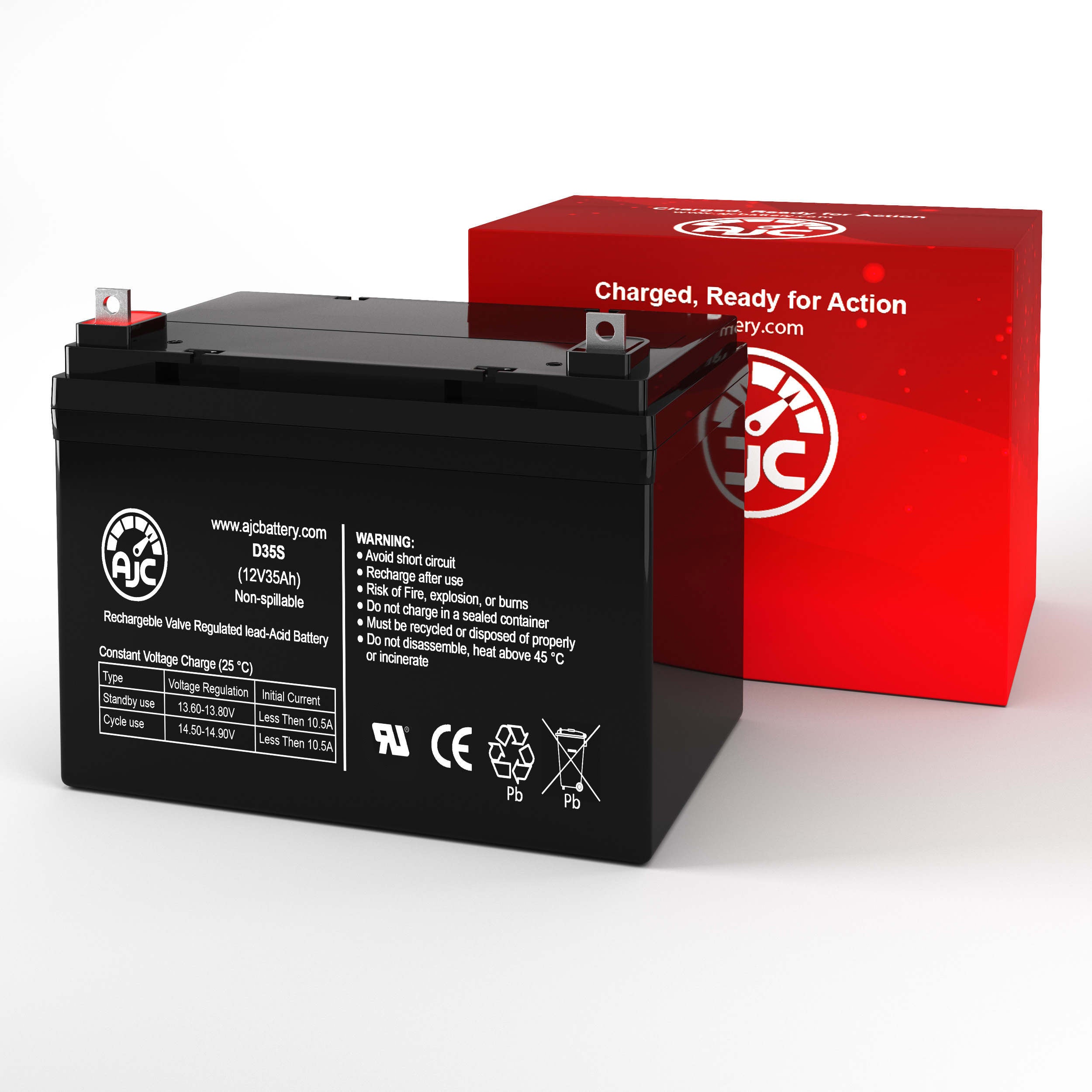 Jump N Carry JNC 660AIR 12V 35Ah Jump Starter Battery - This Is an AJC Brand Replacement - image 2 of 6