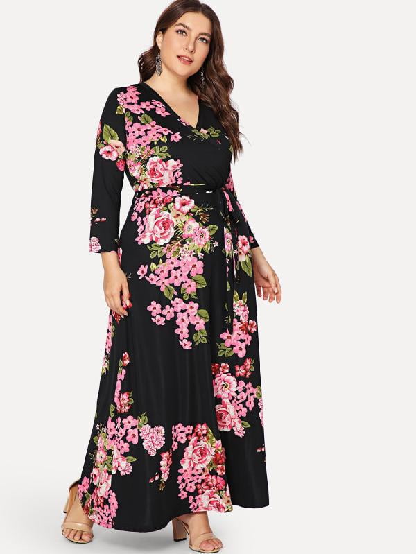 long dress floral design