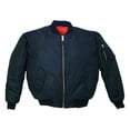 thumbnail image 1 of Fox Outdoor Produits MA-1 Veste de Vol, Noir, Grand, 1 of 3