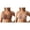 Coffee 1PCS & Rose Gold 1PCS, variant on 2Pack Plus Size Wireless Full Coverage Bras Seamless Underwire Bra, One Smooth U Smoothing Underwire Bras for Women, Convertible Straps, Ultra Light