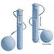 thumbnail image 4 of Cuerda de saltar con peso y contador, 1 par de cuerdas de velocidad ajustables para fitness, cable de acero y asas para entrenamiento de cuerpo completo, ideal para entrenamiento cruzado,, 4 of 6