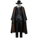 thumbnail image 4 of Disfraz de Anime Bungo Stray Dogs Nakahara Chuya para adulto, unisex, con abrigo y pantalones, para Halloween, uniforme de fiesta, 4 of 5