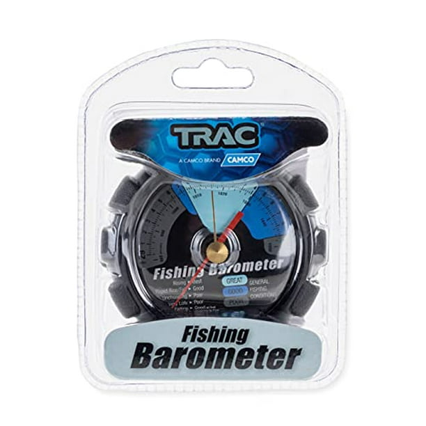 Trac Outdoors Fishing Barometer - Track Pressure Trends for Fishing Success  - Easy Callibration (69200) 