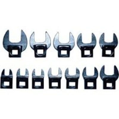 V8 Tools 7412 Crowfoot Wrench Set, 12 Piece, 3/8