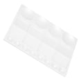 thumbnail image 6 of LOLIPPYY White Plastic Watercolor Palette Tray for Artists, Paint Mixer for Home and Studio Use, 6 of 8