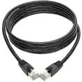 thumbnail image 2 of Tripp Lite Cat6a 10G-Certified Snagless Shielded STP Network Patch Cable (RJ45 M/M), PoE, Black, 7 ft., 2 of 5