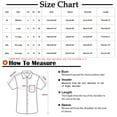 thumbnail image 3 of Awdenio Mens T-shirt Casual Stripe Turndown Short Sleeve Pocket Button Closure Shirt Blouse Summer Fashion Outdoor Sports, 3 of 9