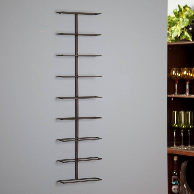 Oenophilia Wine Ledge 9 Bottle Wall Wine Rack