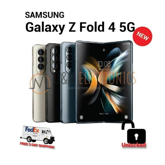Pre-Owned Restored Samsung Galaxy Z FOLD 4 5G SM-F936U1 256GB Black (US Model) - Factory Unlocked Cell Phone