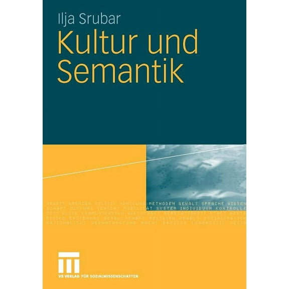 Kultur Und Semantik, (Paperback)