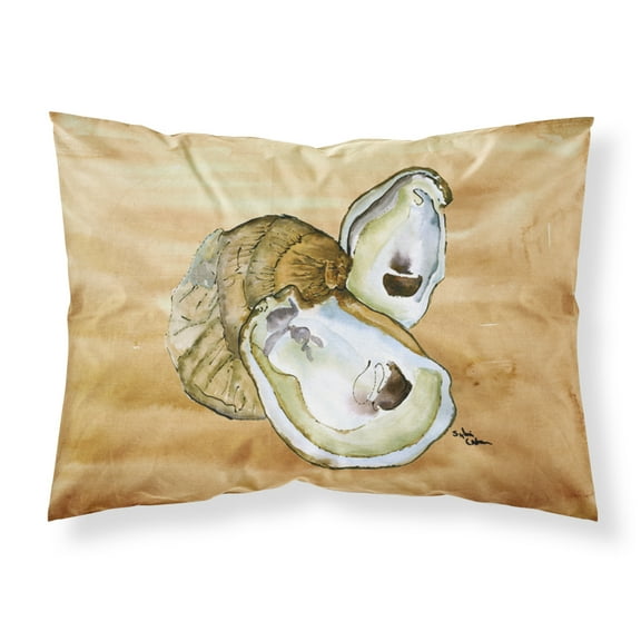 Carolines Treasures 8160PILLOWCASE Oyster Fabric Standard Pillowcase Standard multicolor