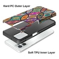 thumbnail image 2 of Rosebono Compatible With Motorola Moto G 5G 2023 Case Slim Hybrid Shockproof Hard Cover Graphic Fashion Colorful Skin Cover Armor Case for Motorola Moto G 5G 2023 (Colorful Mandala), 2 of 5