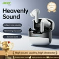thumbnail image 4 of Acer Bluetooth Wireless Noise Cancelling In-Ear Earbuds - HiFi Heavy Bass, Ultra-Long Playback, Sound Leakage-Free - iOS & Android Compatible, 4 of 10