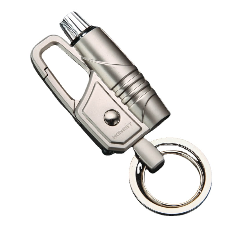 YOWELL Permanent Match Keychain Flashlight Lighter Waterproof Forever