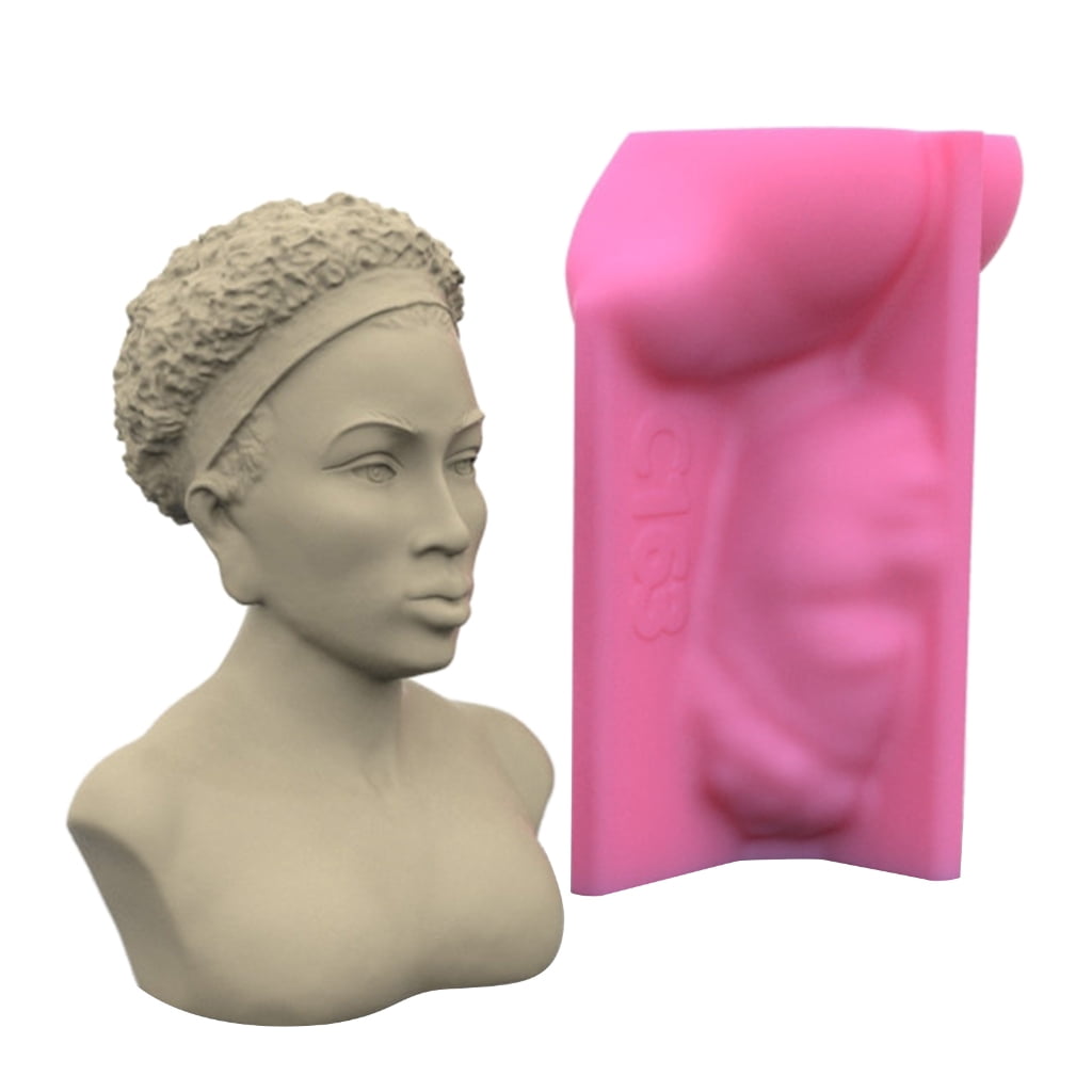 WINDLAND 3D Goddess Avatar Ornament Silicone Mold Resin Mold for DIY Craft Jewelry Tool