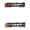 thumbnail image 1 of 2 Piezas 1:50 Aleación Diecast truck trailer Pull Back, 1 of 9