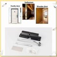 thumbnail image 4 of Automatic Door Closer - Spring Closer - Adjustable Aluminum Alloy - Self Closing - For Residential and Commercial Use - Black, 4 of 4