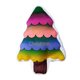 thumbnail image 1 of Teissuly Multicolor Double Sided Printing Thickened Christmas Tree Throw Pillow Home Decoration Christmas Gift Teissuly WER202311212716, 1 of 1