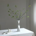 thumbnail image 7 of Duslogis 35.4'' 4Pcs Artificial Ficus Branches Fake Greenery Stems Faux Ficus Twig Plants Green Fake Leaf Spray Green for Home Office Wedding Vase Filler Banquet Home Decoration (Green), 7 of 7