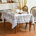 thumbnail image 2 of Wild Flower Fall Tablecloth 60x84 Inch, Autumn Thanksgiving Vintage Regular Washable Table Cover for Party Picnic Dinner Decor, 2 of 6