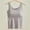 Shirts-Khaki, variant on Gamivast Seamless Tank Tops for Women with Built-In Bra Wide Strap Camisoles Casual Slim Fit Basic Undershirts Stretchy Comfort Cami Shapewear for Layering Yoga Sleepwear Lounge White XXL