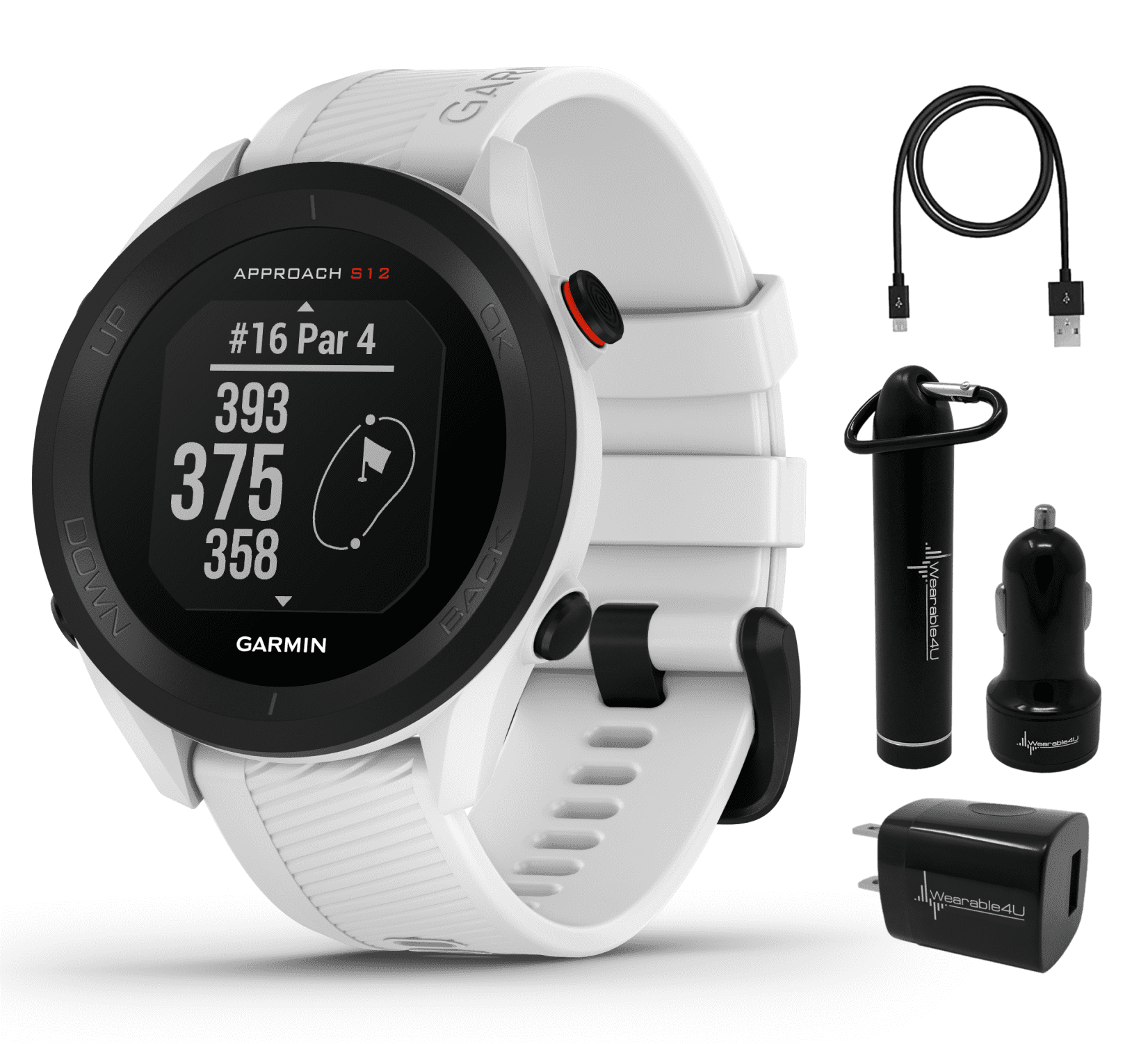 Approach® S60, White with White Band - Walmart.com