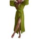 thumbnail image 1 of SAYOO , cárdigan de punto para mujer, moda, Color sólido, ganchillo, ahuecado, manga larga, informal, estilo suelto, abrigo con cinturón, Tops largos SAYOO  Moda, 1 of 6
